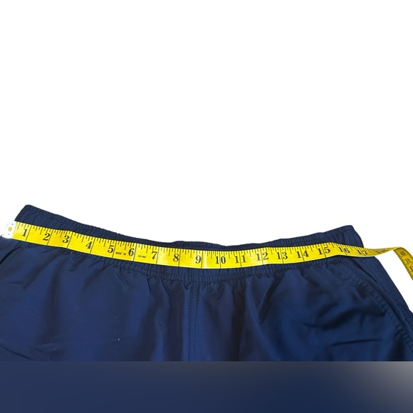 L.L.Bean Navy Nylon Mesh Lined Swim Shorts Mens Large - Picture 6 of 11